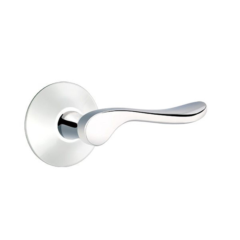 Luzern Double Dummy Door Lever, Right, Bright Chrome