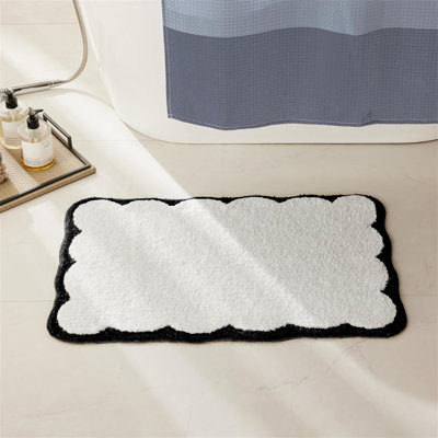 Attikus Microfiber / Microsuede Non-Slip Bath Mat