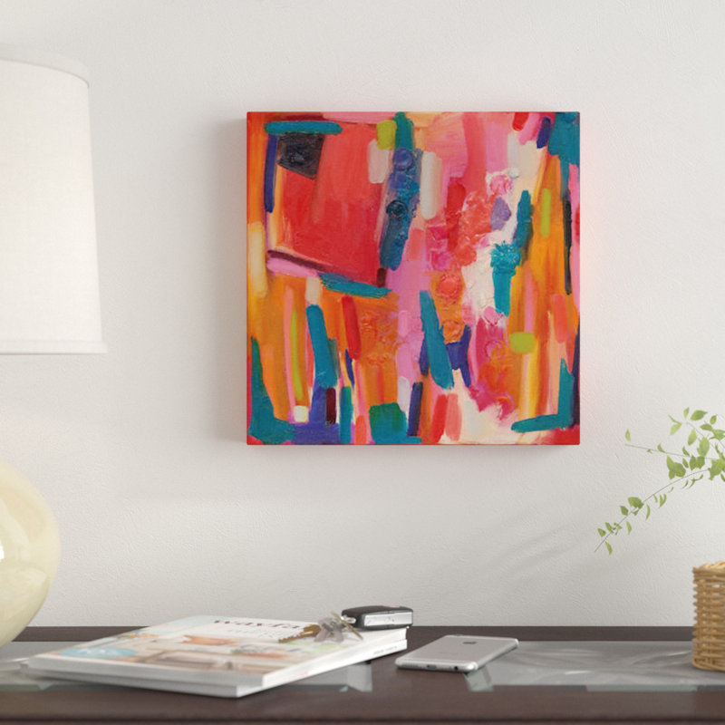 « art 101 », impression sur toile, H 12 po x l 12 po x P 0,75 po, Toile tendue, Pas de tapis