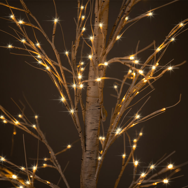 3 Pieces Set Led Lighted Trees & Branches