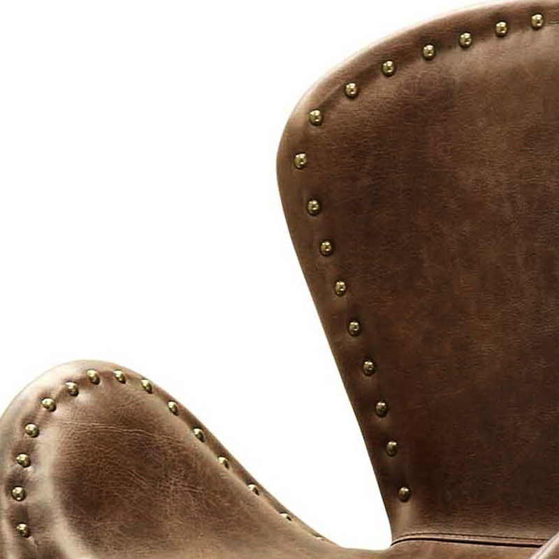 Fauteuil d'appoint Comfy Retro Brown