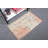 Handmade Vintage Turkish Door Mat In Pastel Peach And Blue Bohemian Style Design Perfect As A Unique Accent Carpet For Your Home
