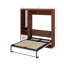 Lit escamotable double pleine grandeur avec armoire-1735503262