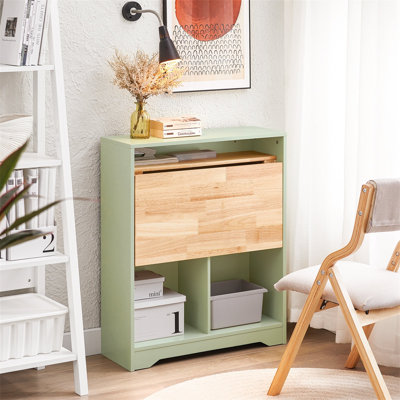Babbi 91.6Cm W Peninsula Computer Desk with Hutch