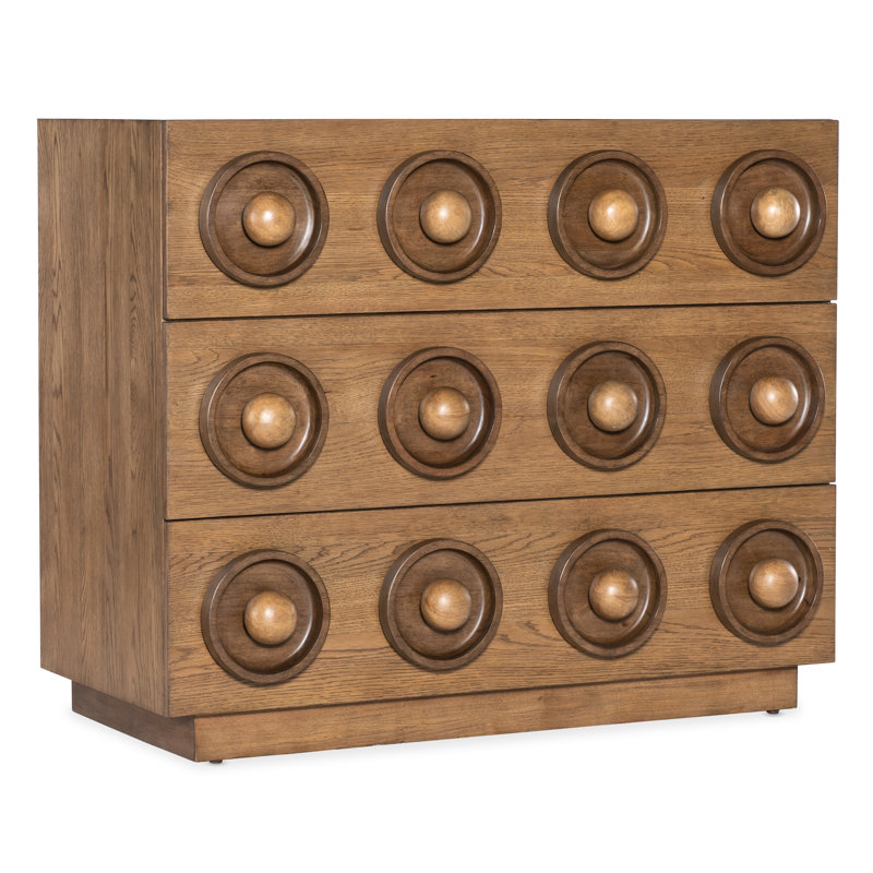 Commode d'appoint 3 tiroirs Commerce and Market Knobby