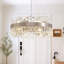 Lustres modernes suspendus en cristal 12 lumières Xzavious-606390224-606390239