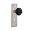 New York Plate with Decorative Keyhole and Black Porcelain Door Knob-560815187