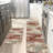 Vintage Distressed Rust, 2 Pcs Non Slip Kitchen Mats-1667538449