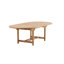 Giolou Rectangular Teak Extendable Outdoor Dining Table , 180cm cm W 100cm cm D