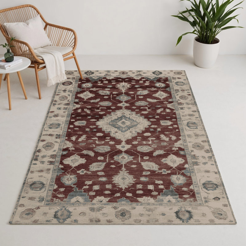 Tapis d'intérieur et d'extérieur surteint beige, Rectangulaire 3 pi x 5 pi