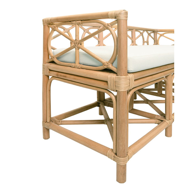 Ferguson Upholstered Bench, Natural