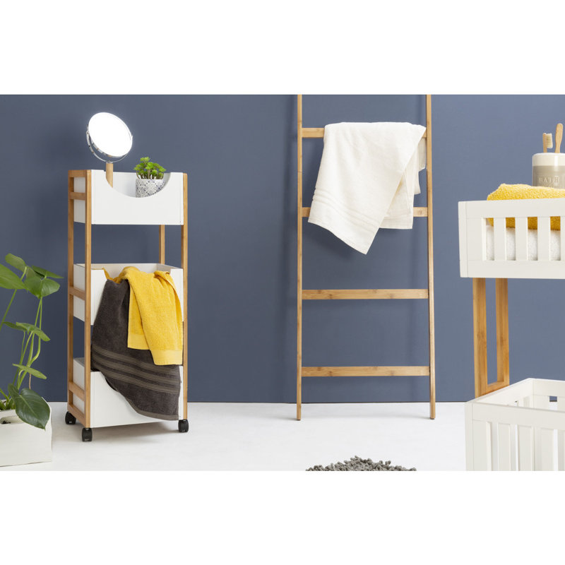 Bailar Solid Wood Bar Cart