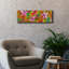 «Island Florals» par Hello Angel, art mural sur toile, 36 po x 12 po