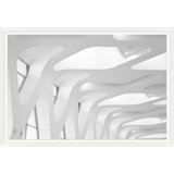 Architectural Moment 6' Framed Photographic Print on Glass