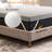 3 Inch Gel Memory Foam Mattress Topper, Ventilated High Density Pad For Back Pain, Bed Topper With Removable Soft Cover, Certipur-Us Certified,Grey-81205687