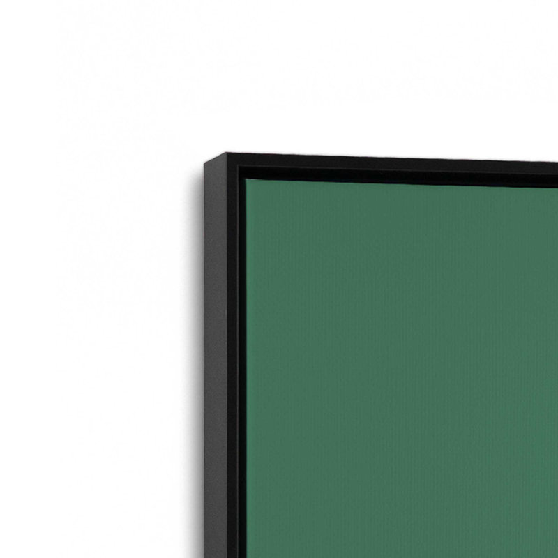 «Candy Canes Green» par Lathe & Quill, reproduction d'art, Noir, Impression encadrée sans passe-partout, H 16 po x l 12 po