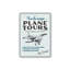 Enseigne en aluminium Plane Tours-58289608