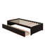Lit simple avec 2 tiroirs, bois massif, sans sommier-1343387675
