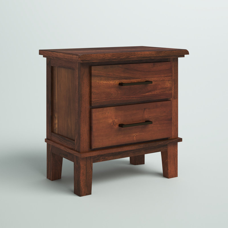 Feodora 28'' W Solid Wood Nightstand