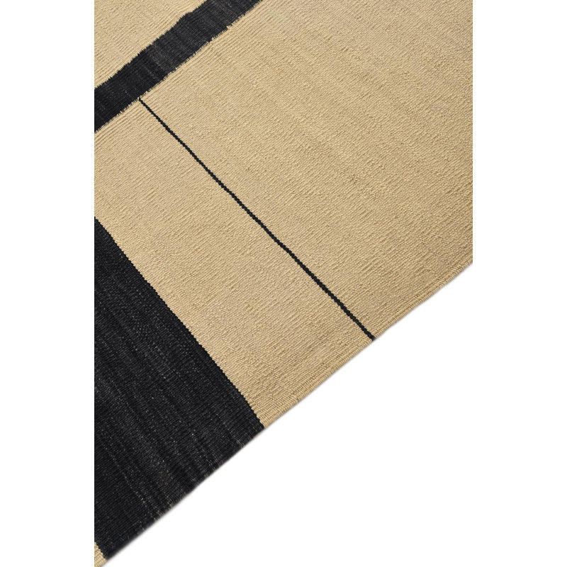 Tapis noir et blanc Preciado
