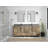 Malibu 84'' Double Bathroom Vanity with Top-76007454