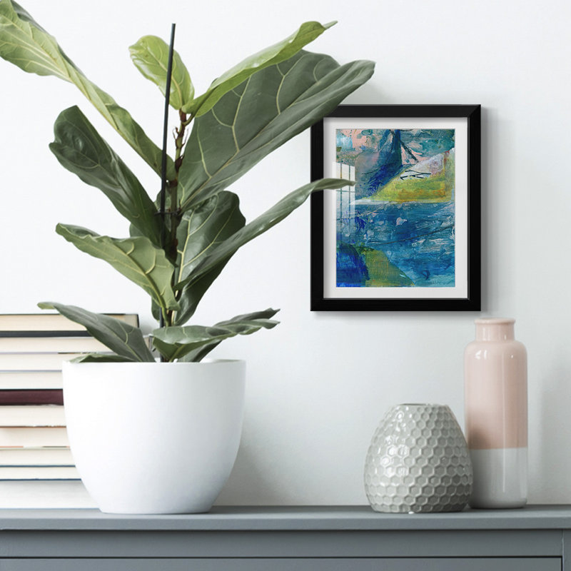 Spring Winds VI -Framed Print, Black, 28.5'' H x 20.5'' W