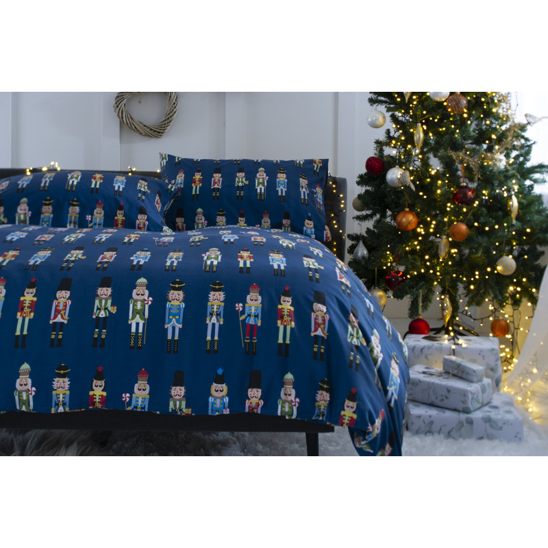 No Pattern Duvet Cover Set with Pillowcases Included, Kingsize, Blue