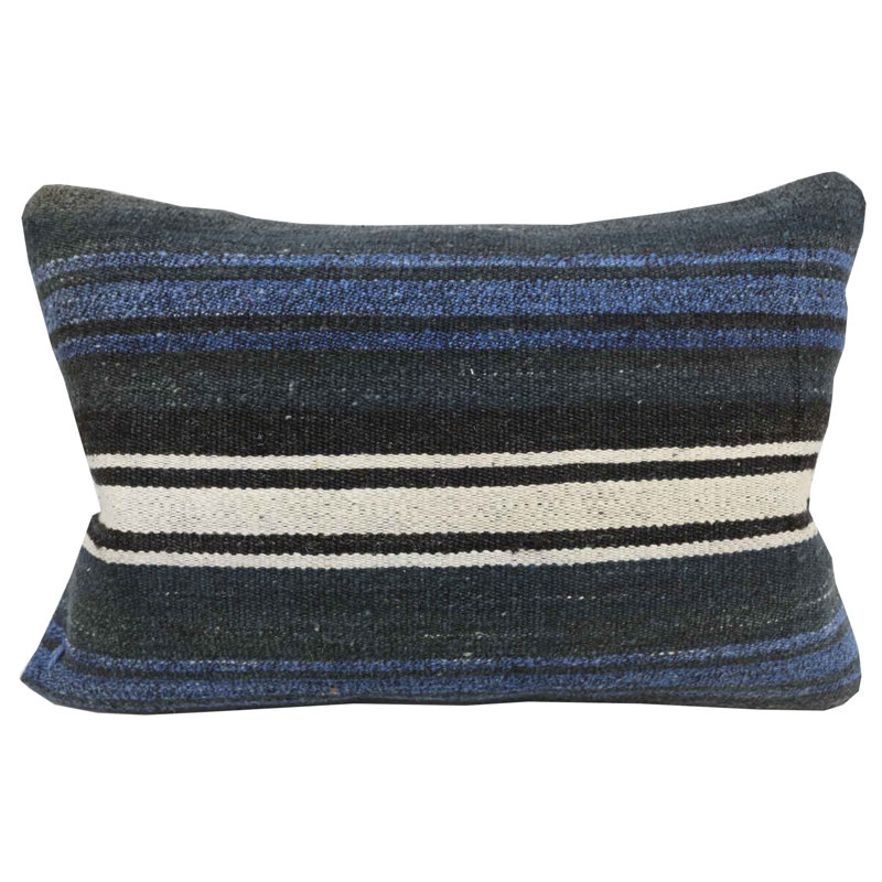 Graham Wool Lumbar Pillow Cover & Insert