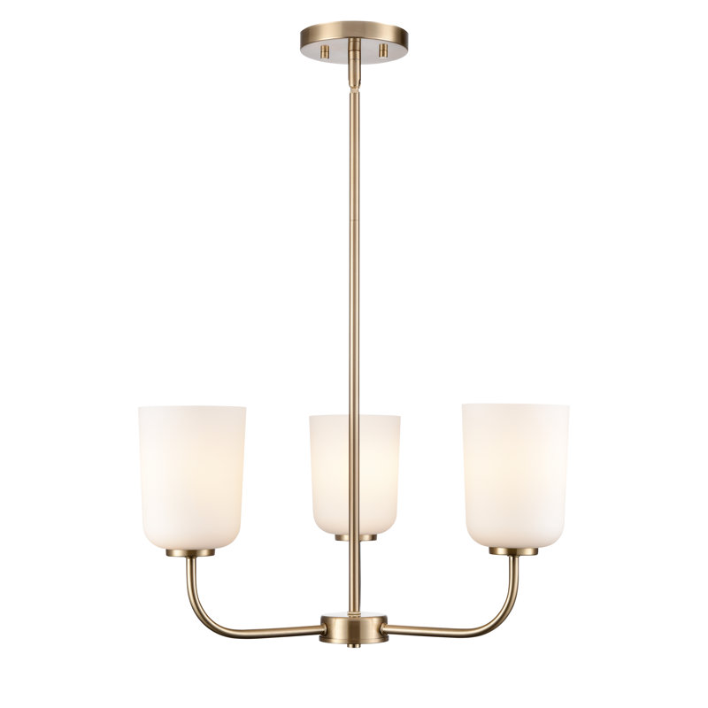 Lustre de 27 po de largeur Laphia, Or moderne, 3