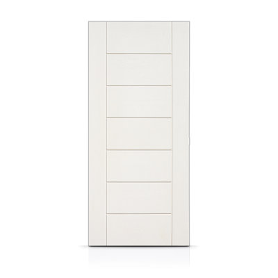 Dalle de porte d'entrée extérieure moderne