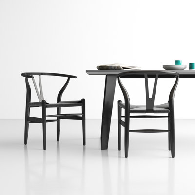 16.75'' H Ash Solid Wood Side Chair