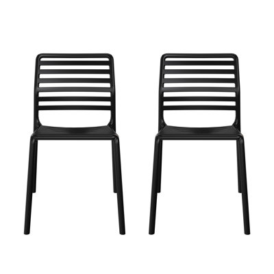 Delron Stackable Weather-Resistant Dining Side Chair