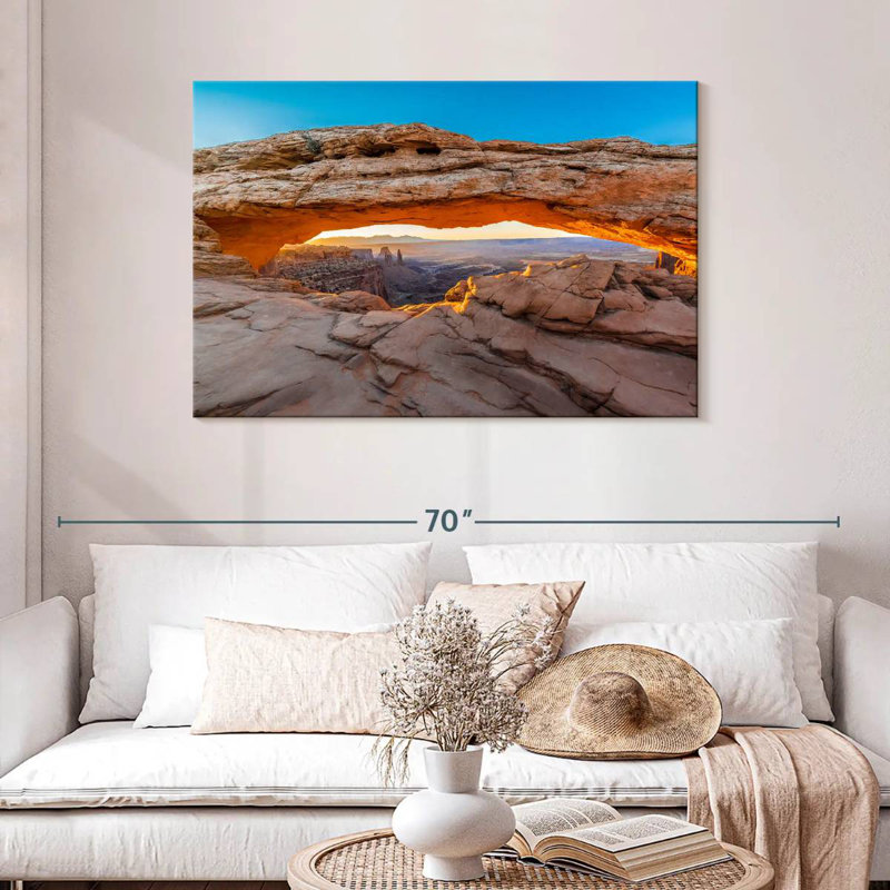 Alvord Mesa Arch Canyonlands, H 30 po x l 45 po