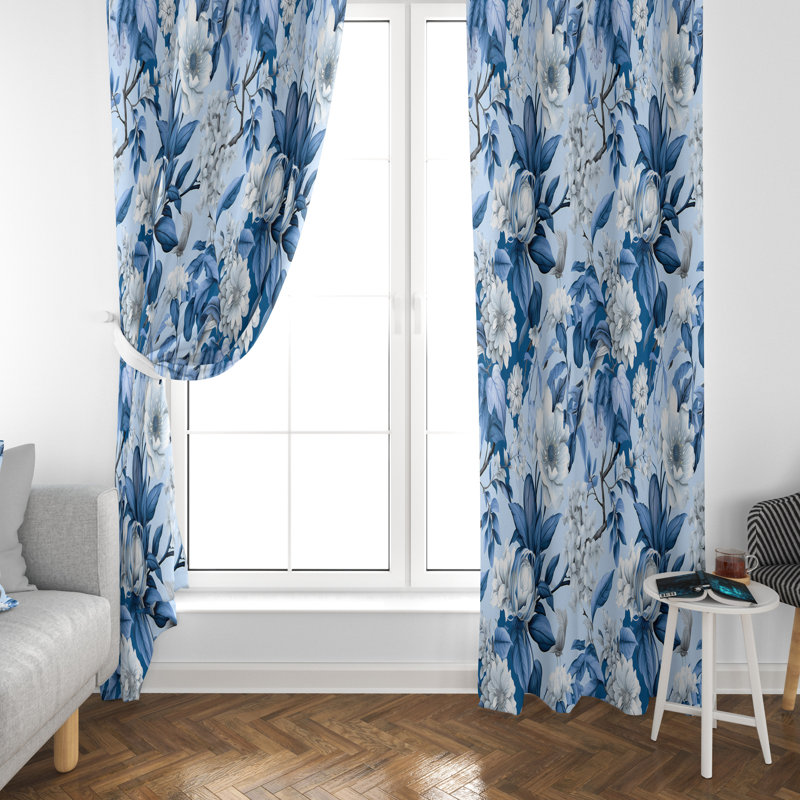 Hadubert Room Darkening Curtain Pair, 20" W x 52" L
