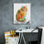 «Watercolor Cat On Table F» par Jean Plout, art mural sur toile-394538231