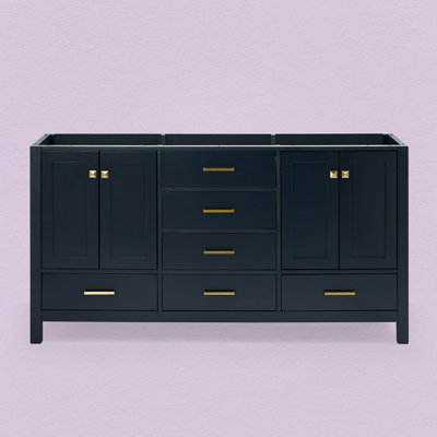 Panchuri ARIEL Cambridge 66'' Double Bathroom Vanity Base Only
