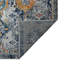 Tapis bleu / orange Alena-68032985