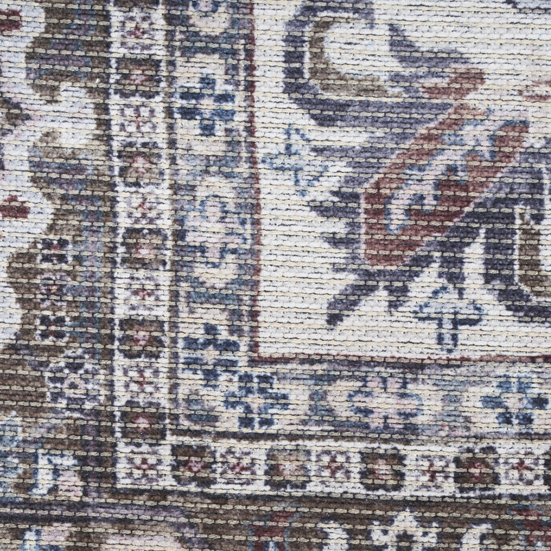 Washable Oriental Rug, Runner 2' x 12'
