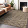Premium Machine Washable Prisco Brown Rug