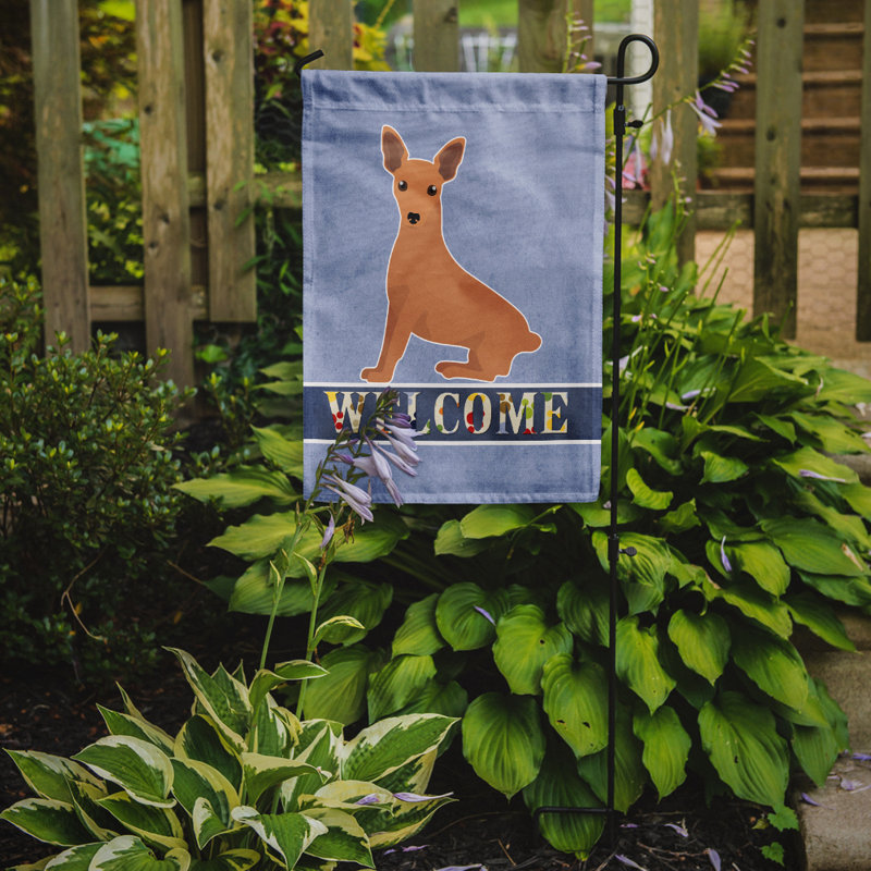 Drapeau impérial Shih Tzu Welcome Garden taille 9EC59815D20042D399EE9FCE8498D299, Pinscher miniature