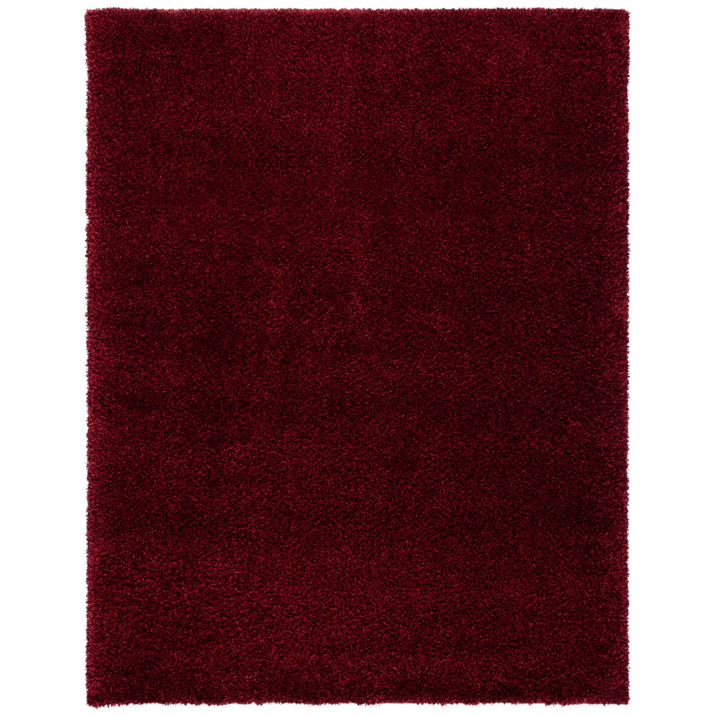 Delane Area Rug, Rectangle 8' x 10', Maroon