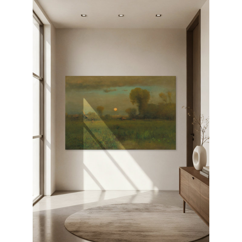 "Harvest Moon", reproduction sur toile tendue, H 8 po x l 12 po