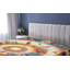 Drap-housse floral Ambesonne_ Cercle coloré botanique_ Rose à feuilles persistantes orange-95977376