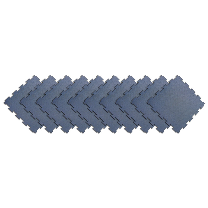 Carreaux de caoutchouc interverrouillables 1/4 po Terra-Flex