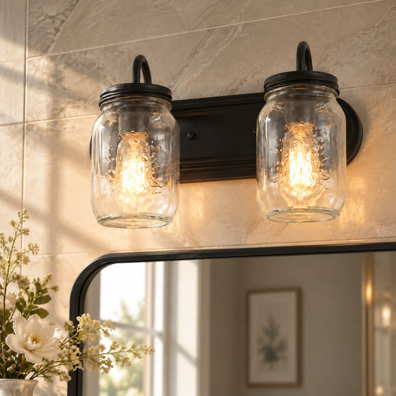 Tiskilwa 2 - Light Dimmable Vanity Light