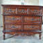 Armoire d'appoint en noyer massif