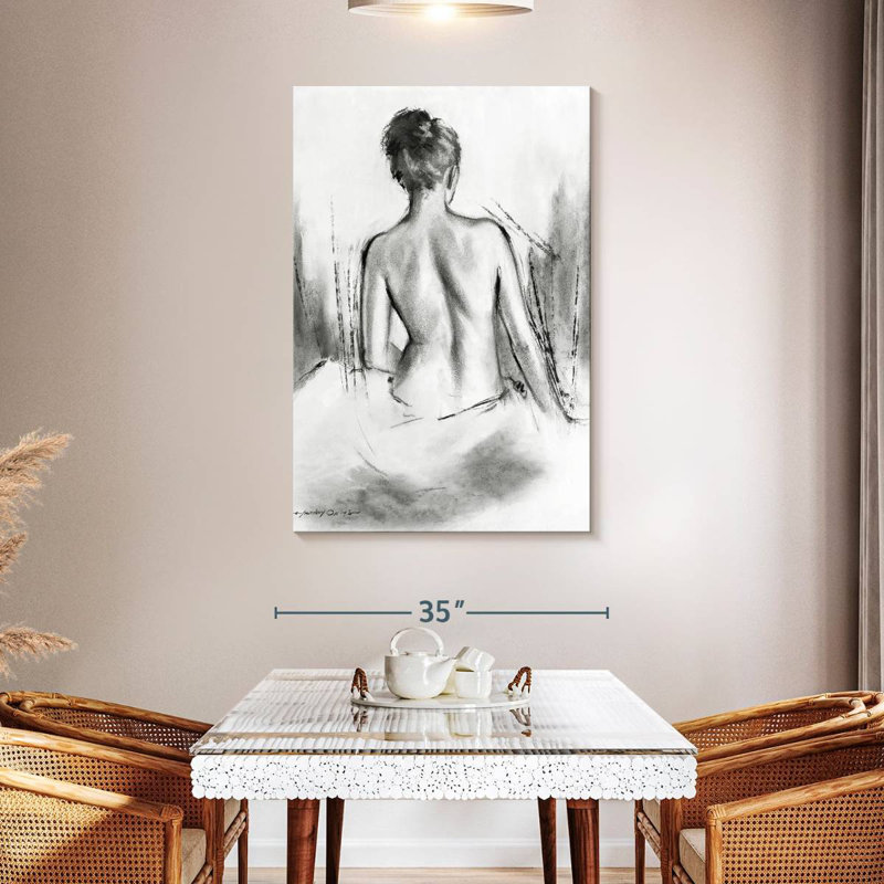 Leisha Soft Silhouette VI, 48" H x 32" W
