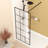 Framed Glass Shower Screen For Bathroom