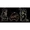 Baby Jesus with Mary and Joseph Nativity Scene LED Display - Warm White (39")