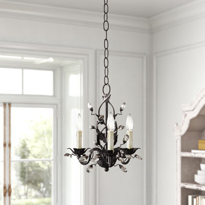 Mair 3-Light Dimmable Candle Style Chandelier